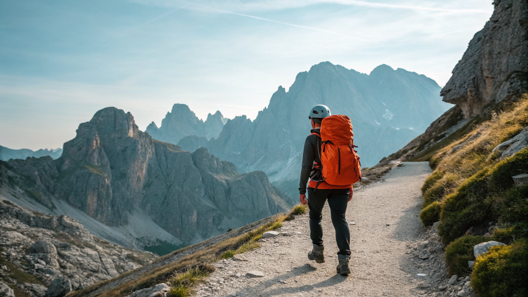 Cirque pyrénéen escarpé et crêtes découpées